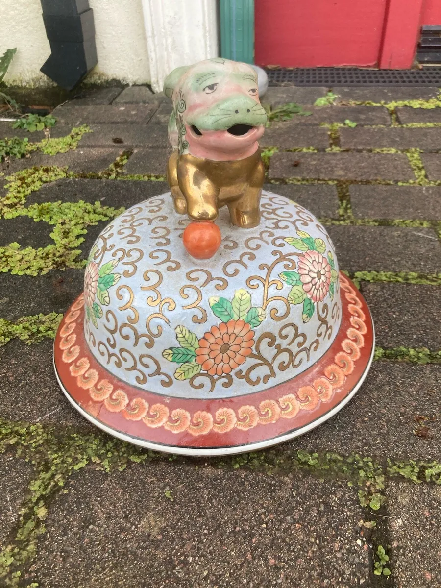 Chinese ginger jar lid free postage - Image 2