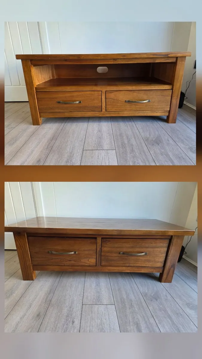 Matching Coffee Table & TV stand - Image 2