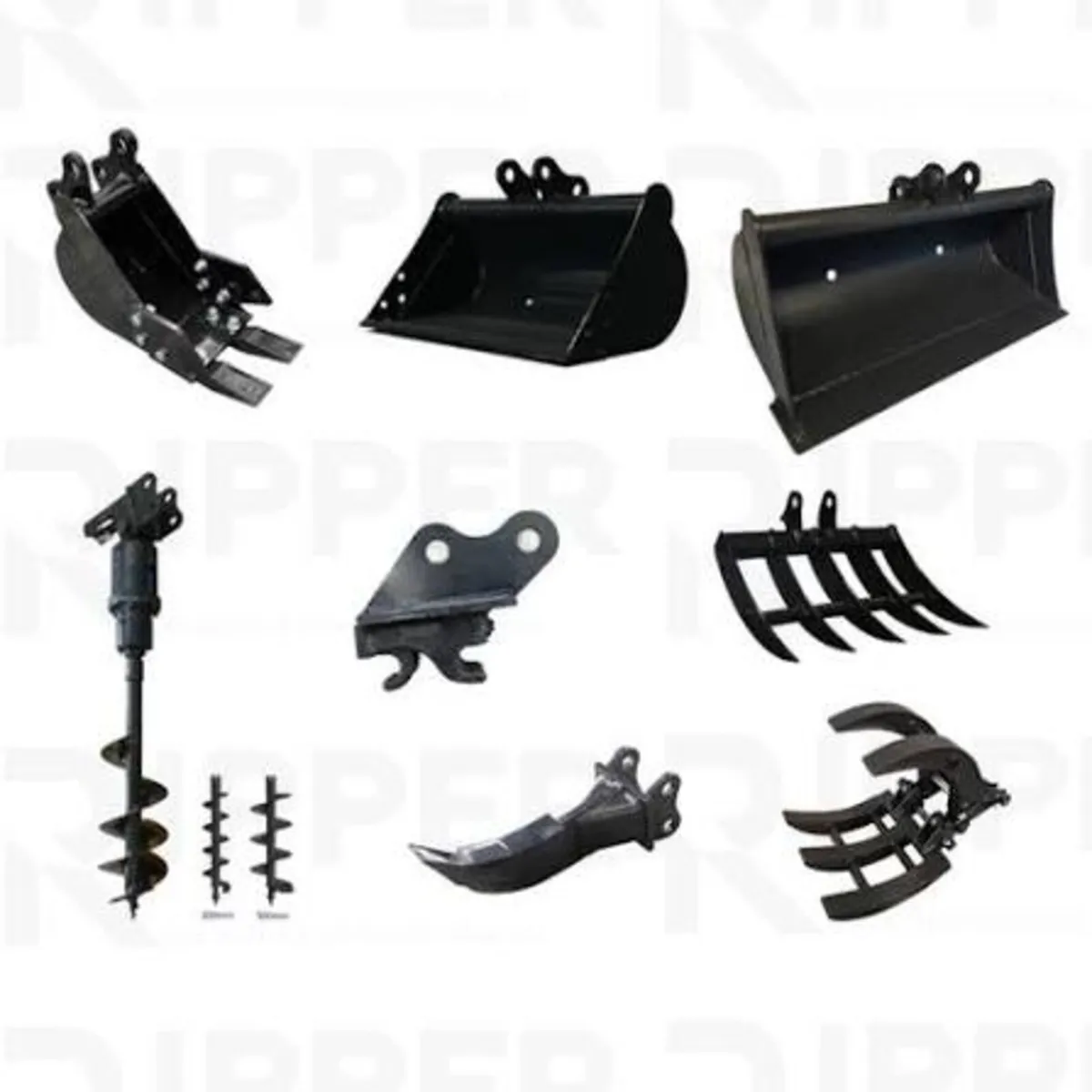 Mini Digger 1.5 Ton Diesel Full Attachments NO VAT - Image 3