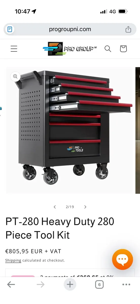 Brand New Heavy Duty 280pcs tool chest - Image 2