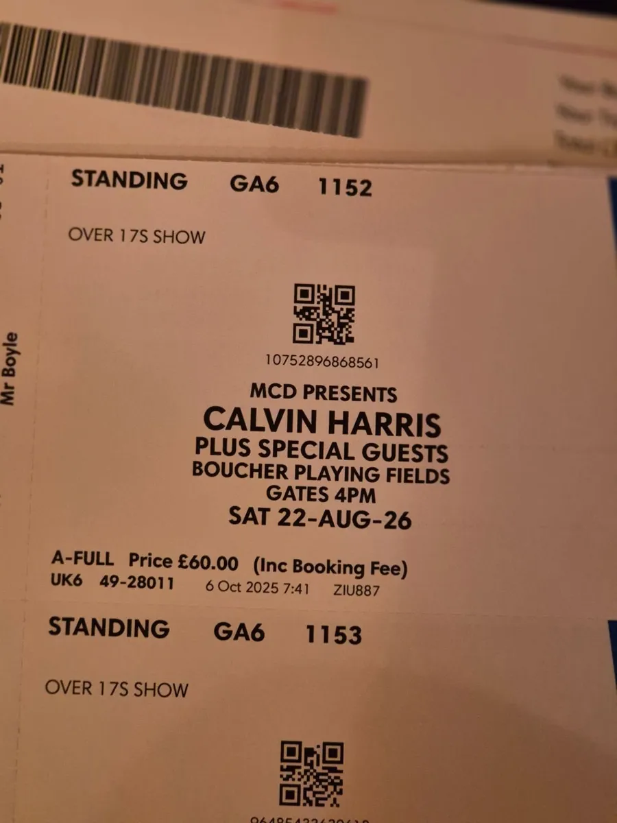 Concert Tickets - Image 2