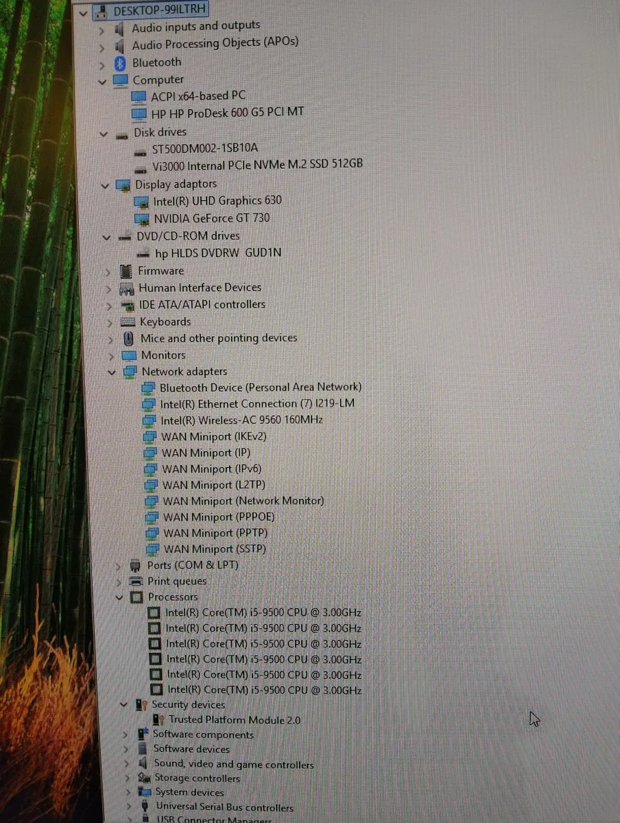 HP ProDesk 600 G5 MT (i5 9th Gen) W11 PC - Image 4