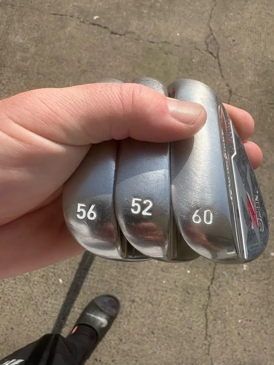 3 taylor made wedges - Image 3