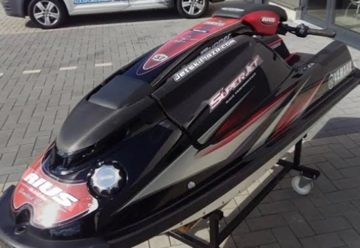 Yamaha Superjet Rius Racing Jetski with trailer.
