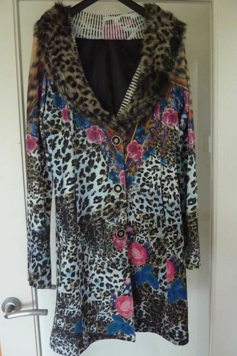 Multi-coloured coat - Image 1