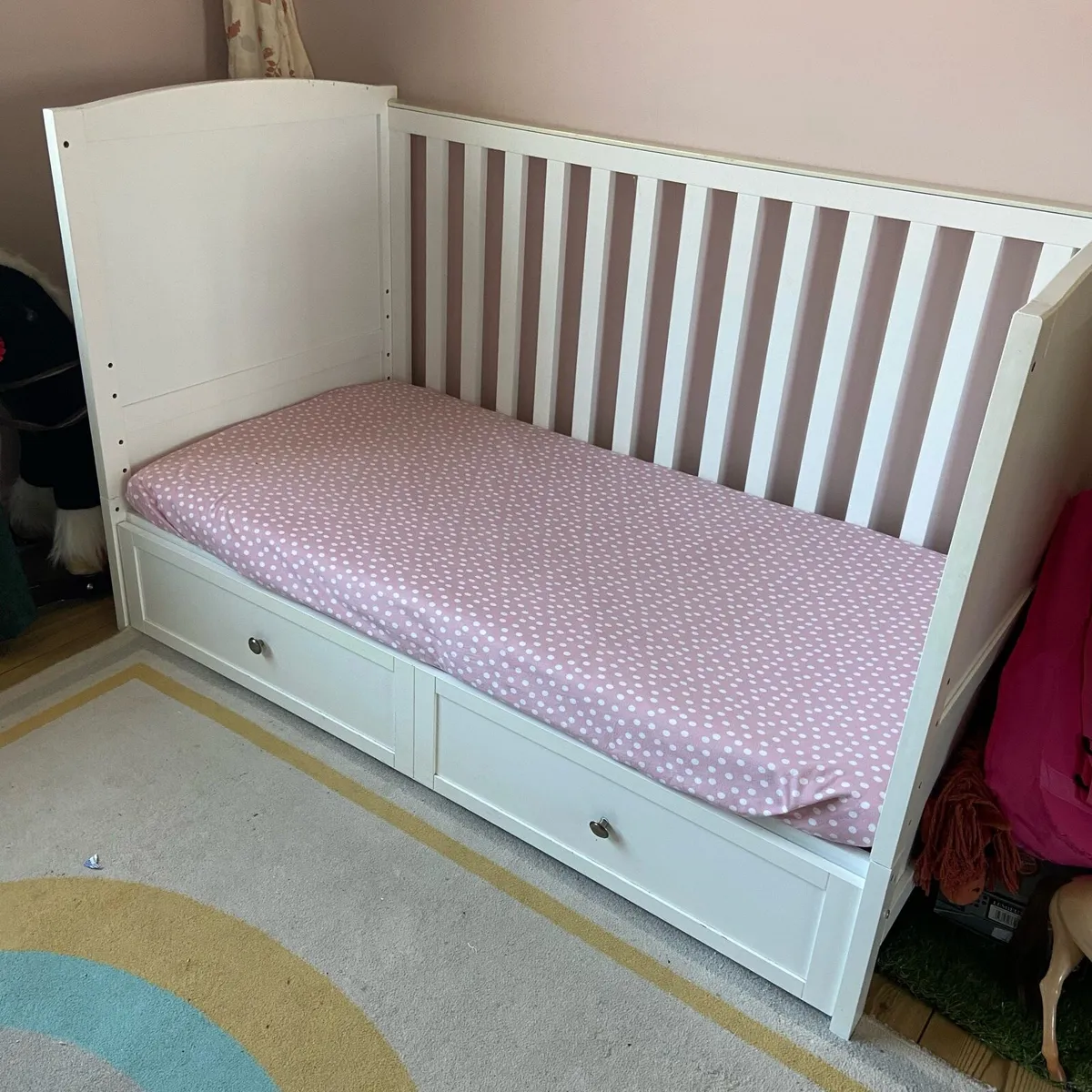 White Cotbed - Image 1