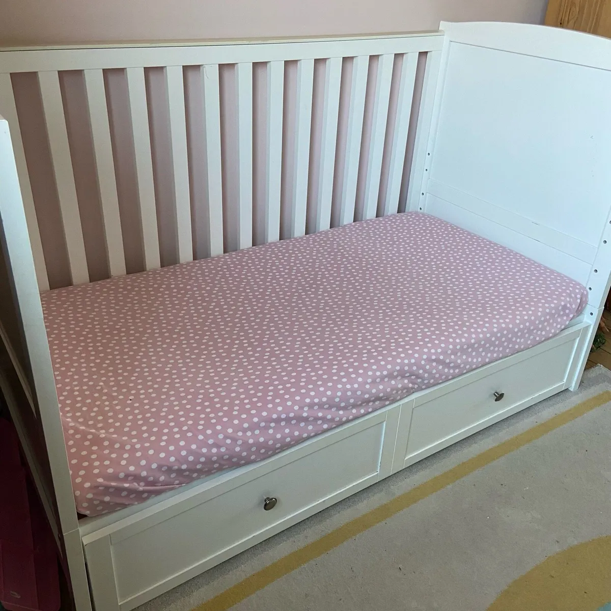 White Cotbed - Image 2