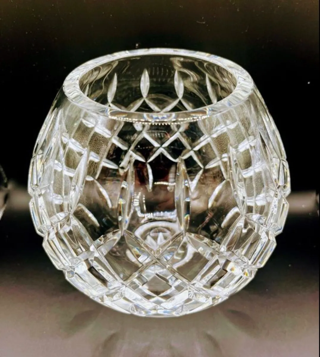 Two pieces of Vintage Donegal Crystal - Image 1