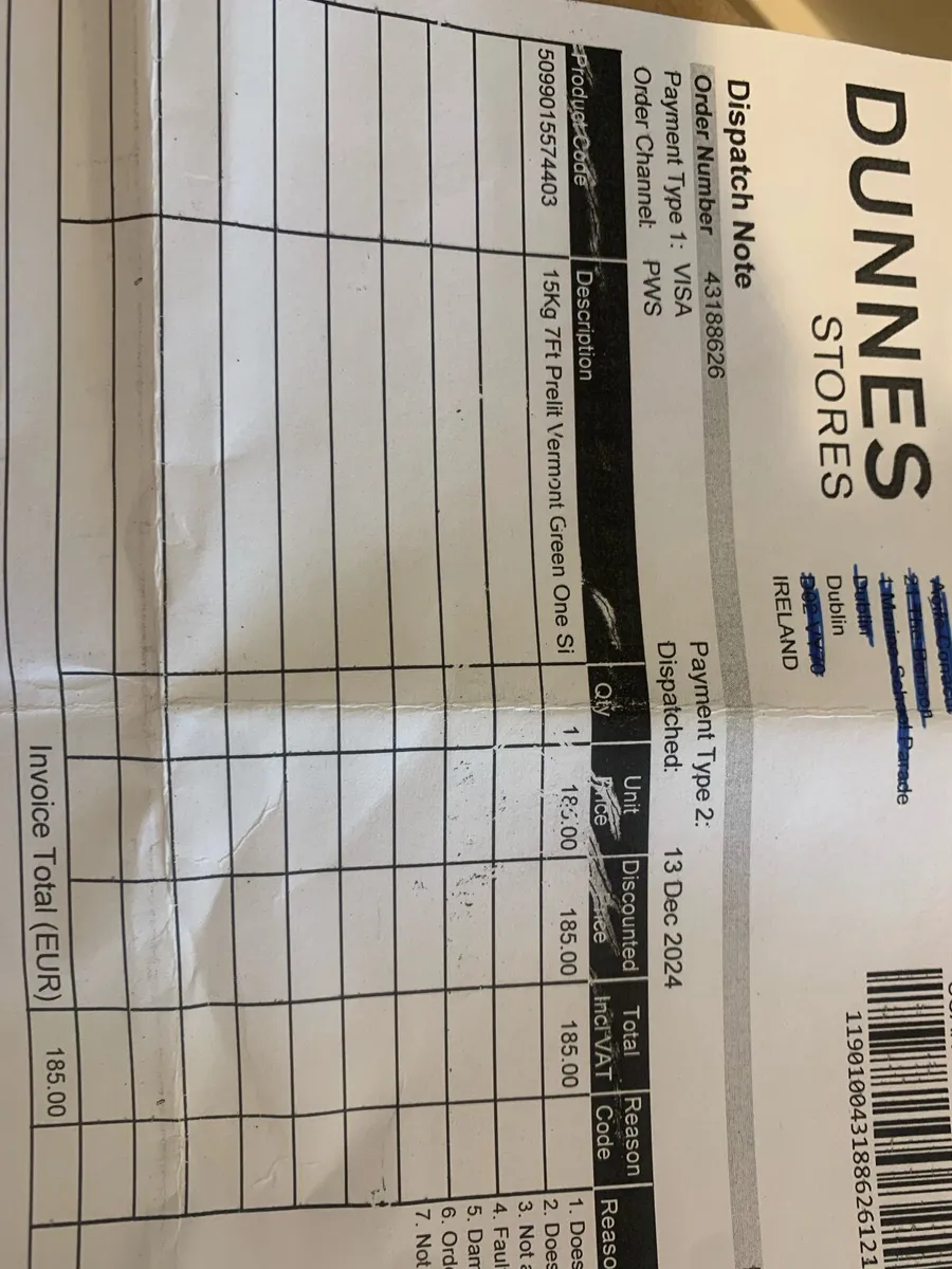 Christmas Tree 7FT Pre-Lit Warm White (Like New) - Image 3