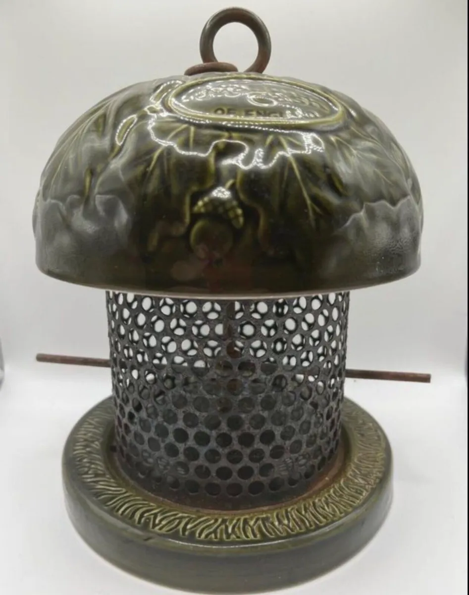 Antique bird feeder - Image 1
