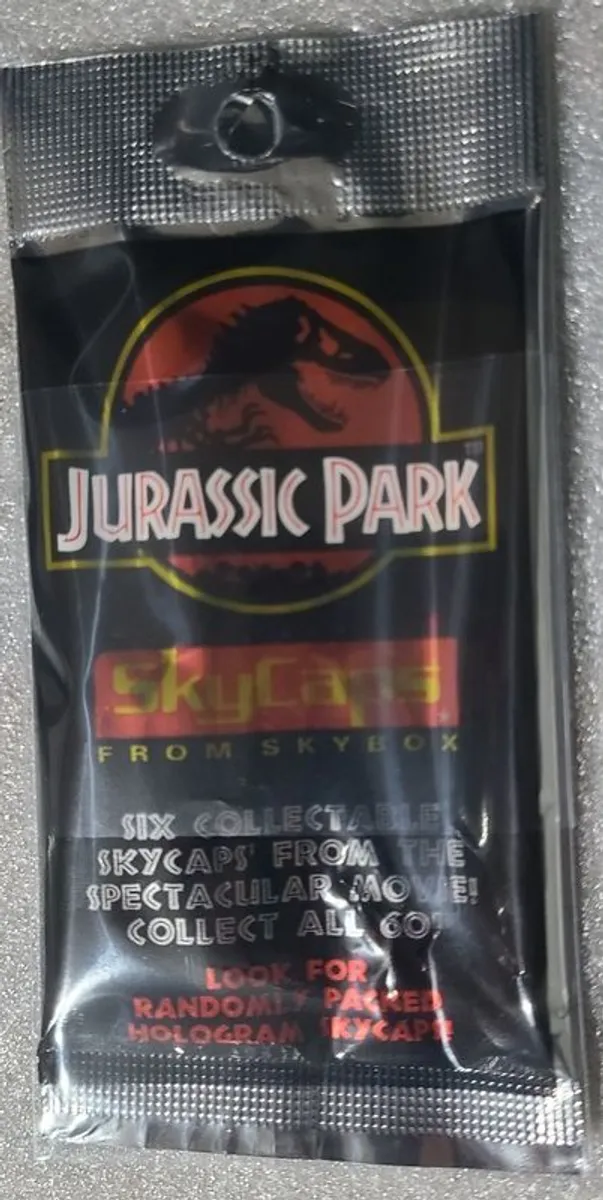 Rare Vintage 1993 Base Set Jurrasic Park 1-54 Skycaps, sleeved with Checklist - Image 2