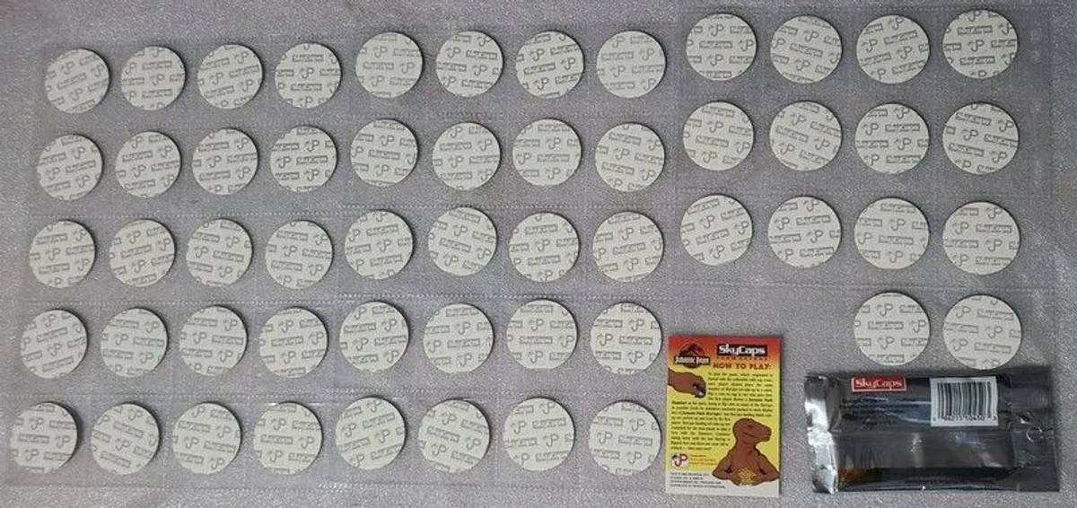 Rare Vintage 1993 Base Set Jurrasic Park 1-54 Skycaps, sleeved with Checklist - Image 4