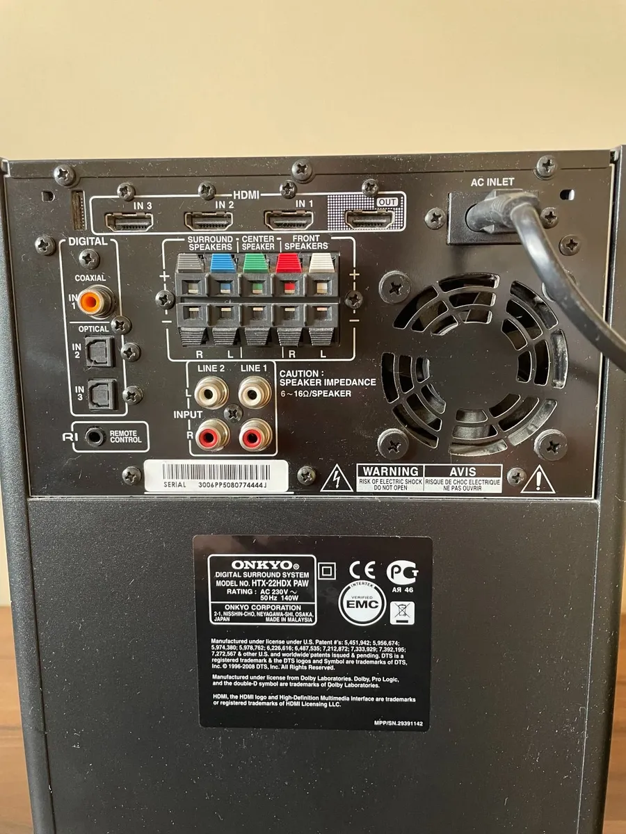 Home cinema system ONKYO - Image 4