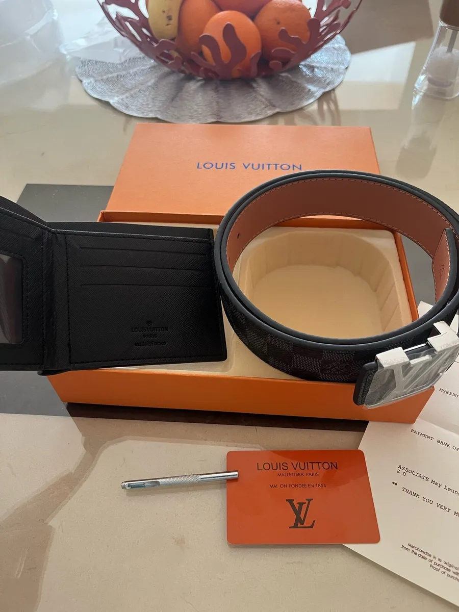 LV Belt and Wallet - Image 2