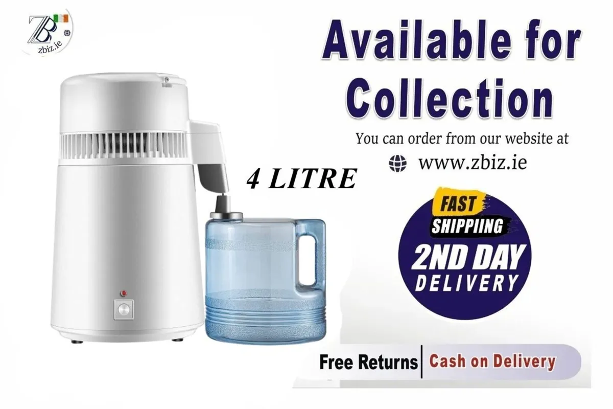 4L Water Distiller Water Filter Water Purifier - Image 1