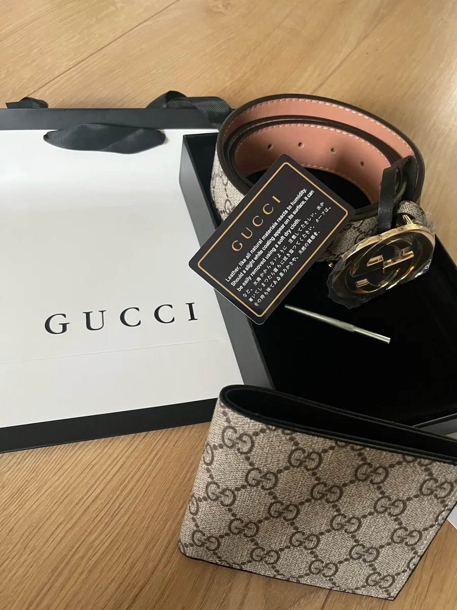 Gucci Belt and Wallet Combo - Image 3