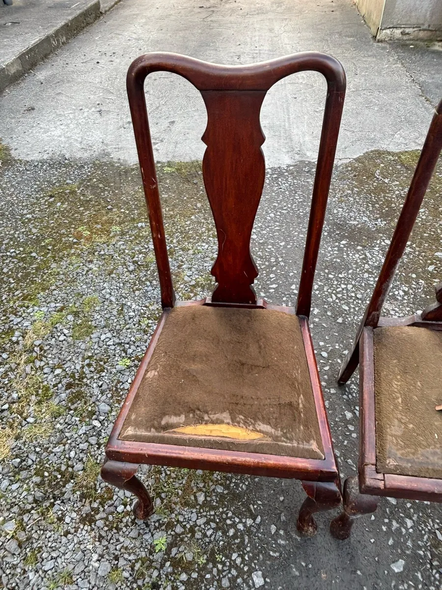 Vintage Mahogany Chair - Image 2