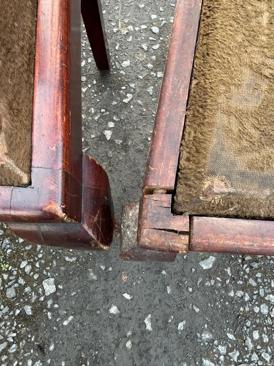 Vintage Mahogany Chair - Image 3