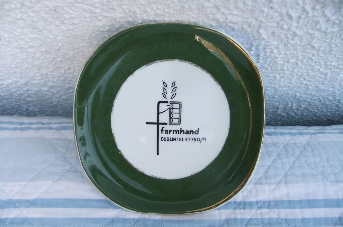 Rare Arklow Pottery, Farmhand, Display Plate - Image 1