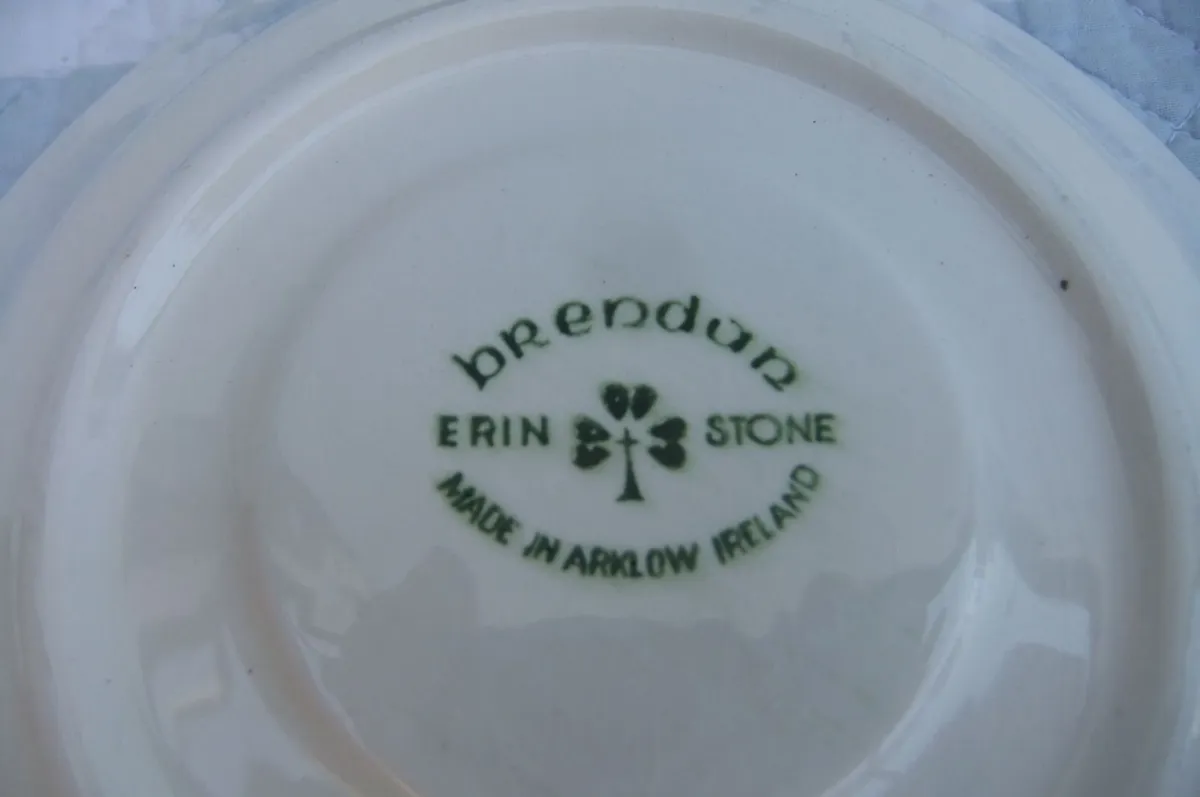 Arklow Pottery Retro Cups & Saucers x 4 - Image 2