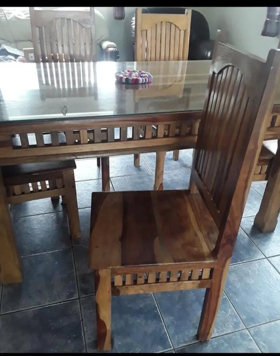 Kitchen Dresser and Table and Chairs - Image 2