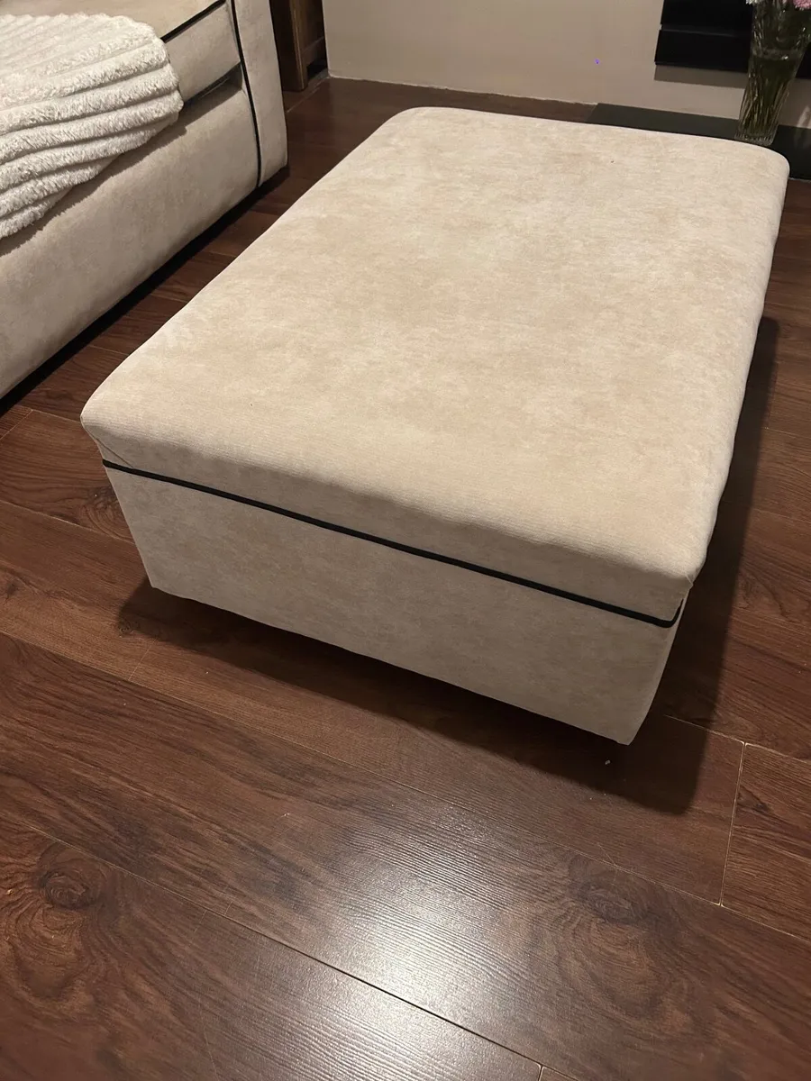 3 & 2 Seater Sofa plus Footstool - Image 3