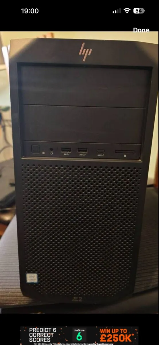 Hp z2 tower g4 i7 pc - Image 1