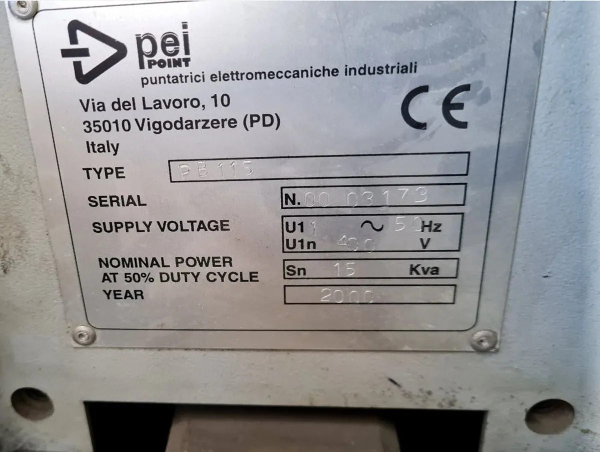 PEI-Point Spot Welders - Image 2