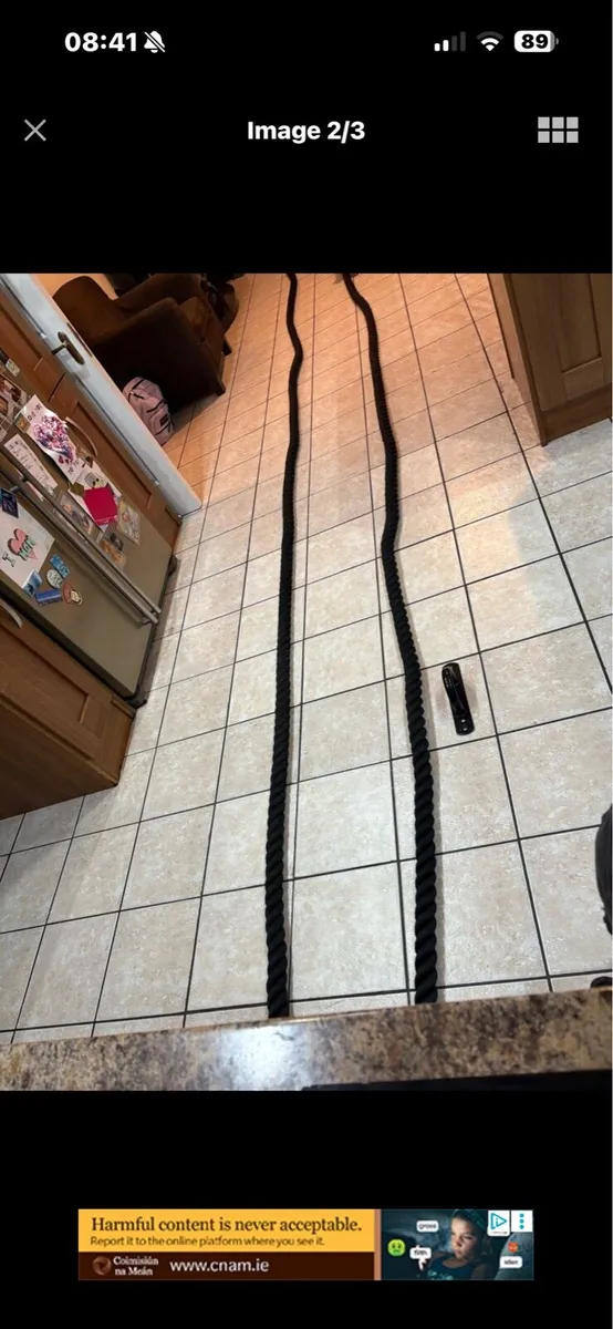 LAOCH COMMERCIAL BATTLE ROPE + WALL ANCHOR! - Image 2