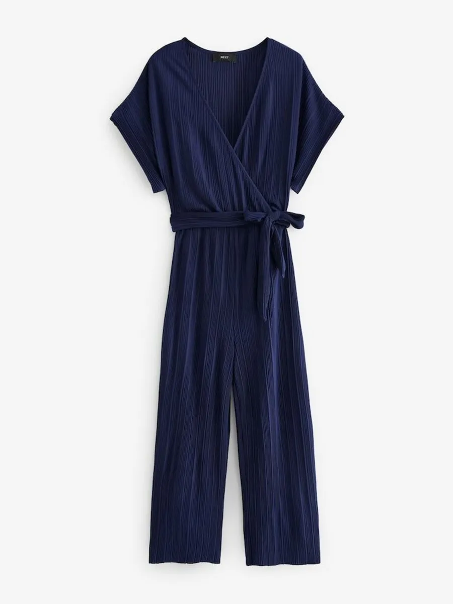 Lightweight navy jumpsuit - Image 1