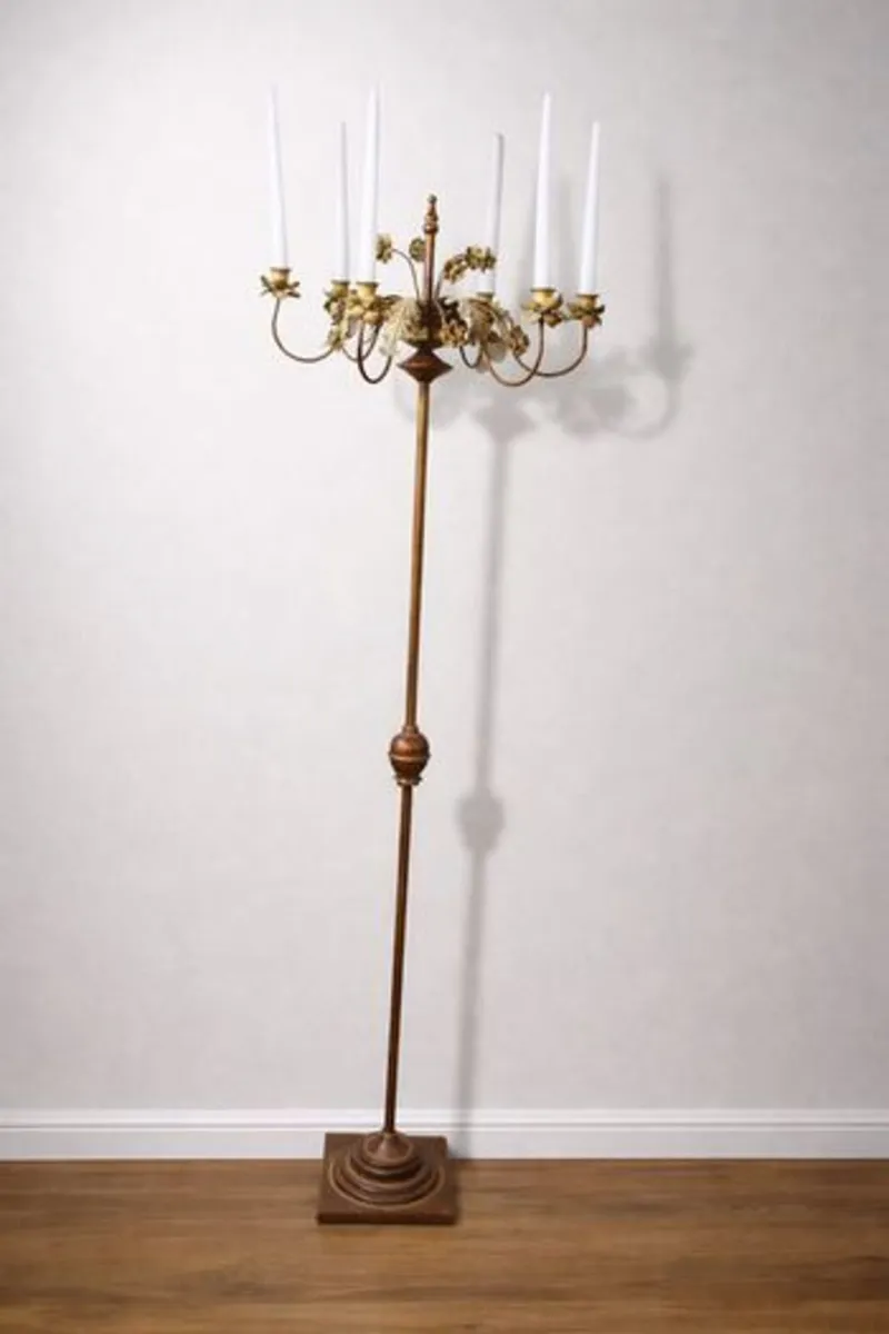 Adjustable Metal Candelabra Three Height Settings - Image 3