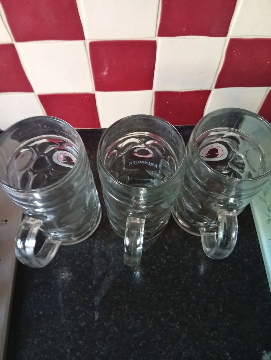 Original Bavarian Erdinger 1litres Glasses - Image 4