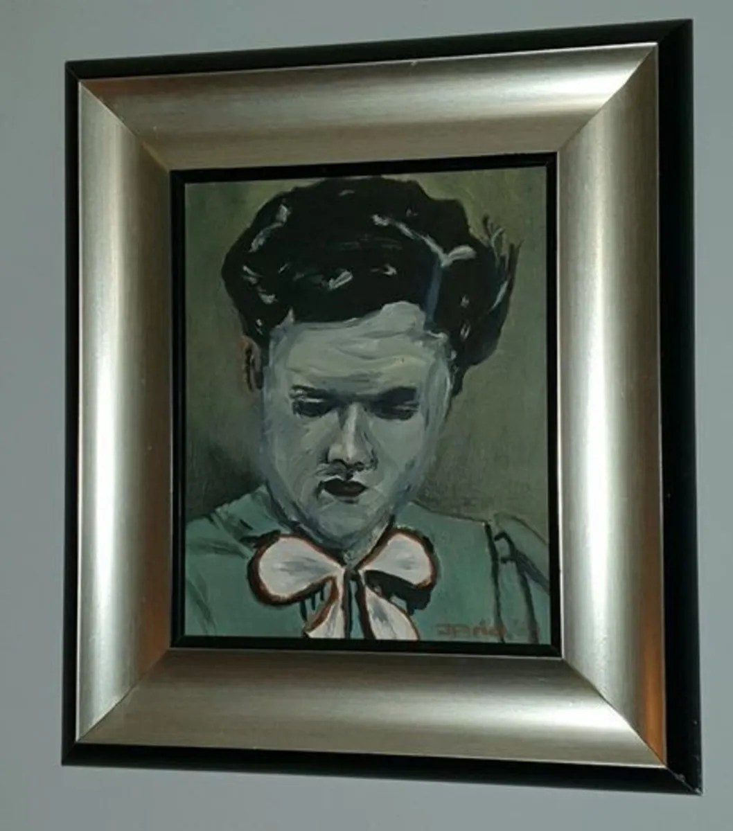 Original Oil Portrait  Framed