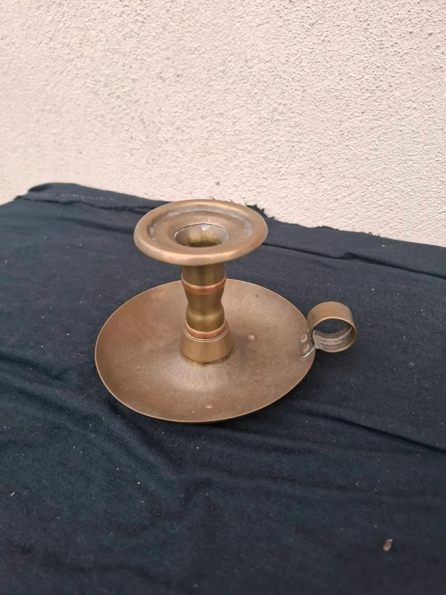 Brass candle holder - Image 1