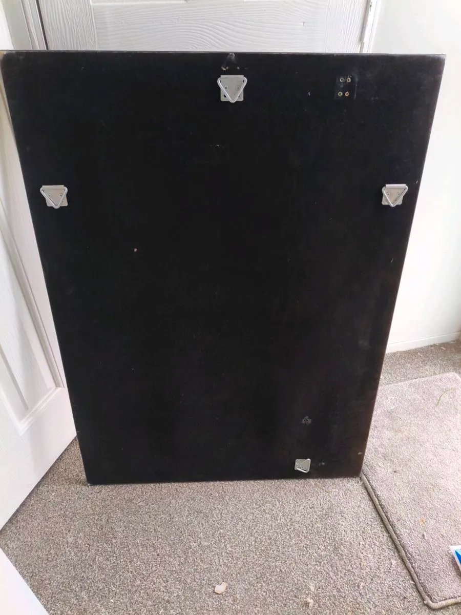 Leather effect mirror brown, like new 30 Euro - Image 2