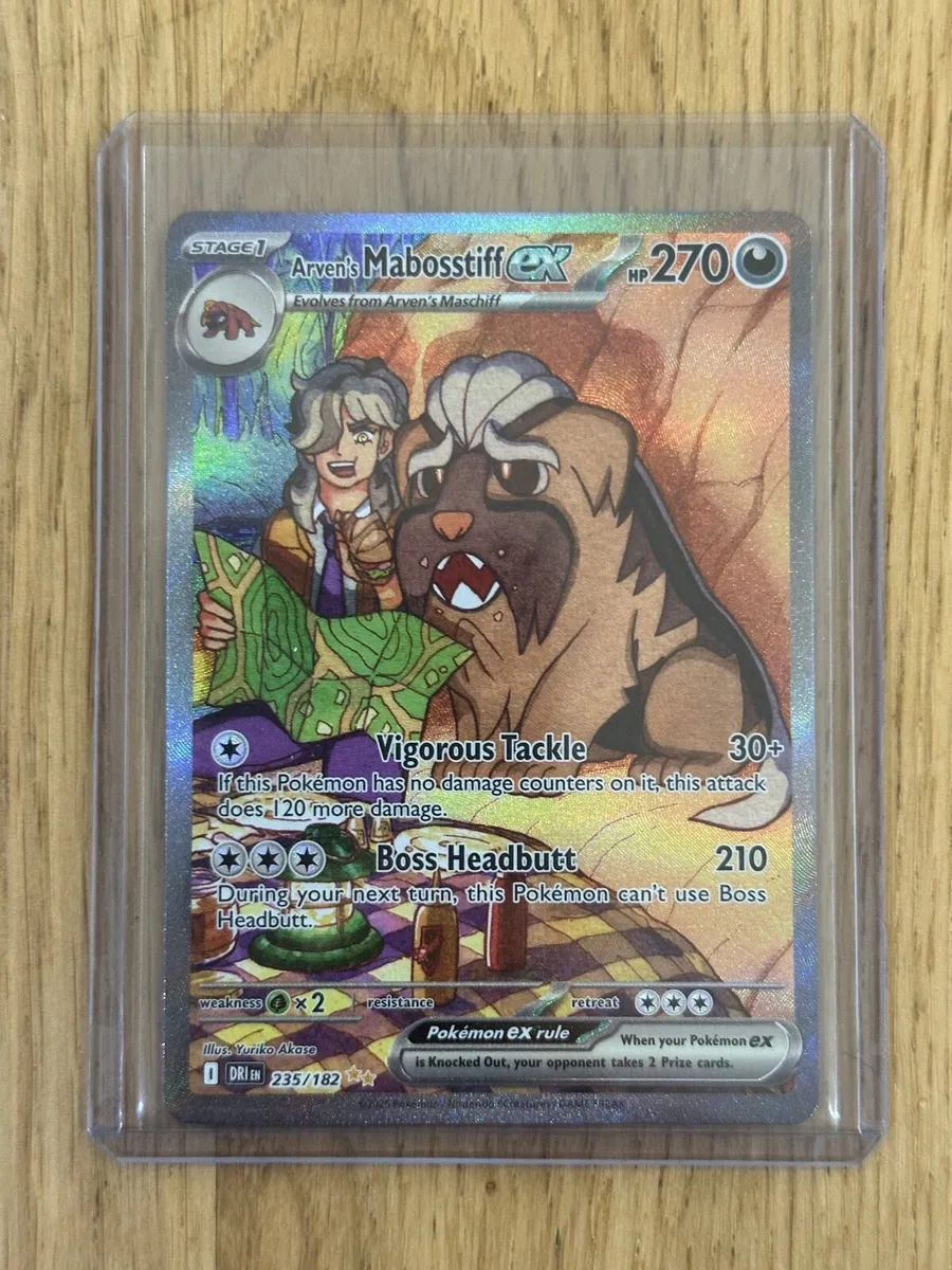 Pokemon Arven’s Mabosstiff 235/182 - Image 1