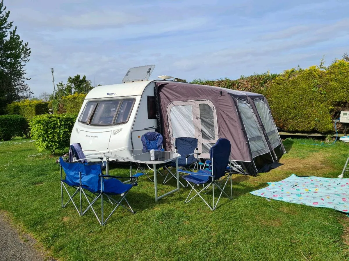 Large Vango Air Awning with sleeping room. - Image 2