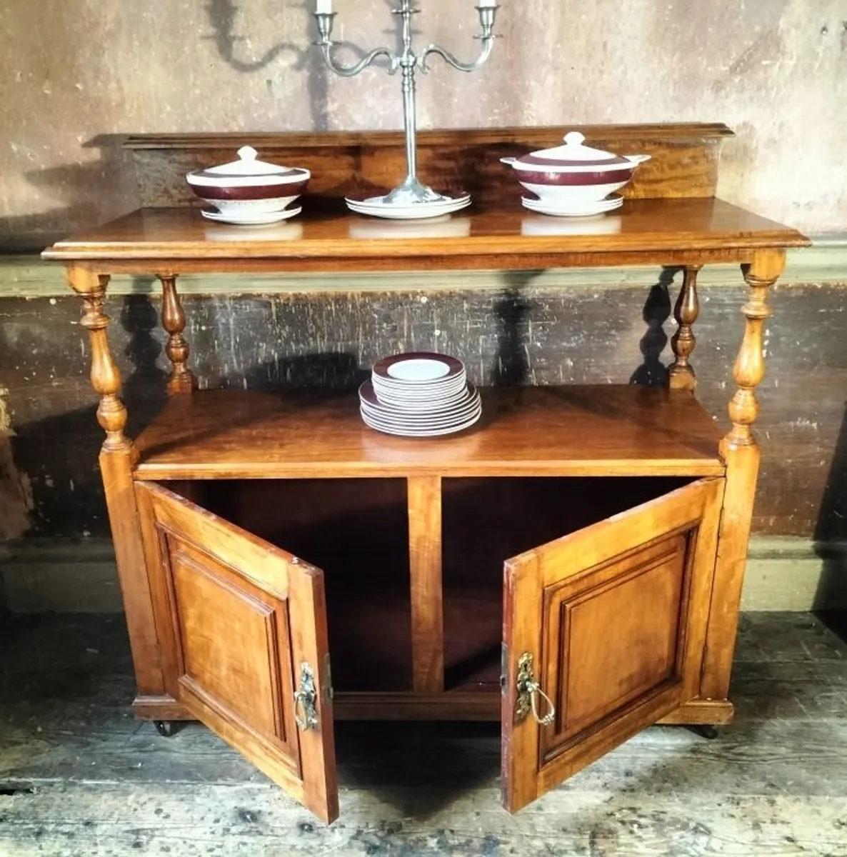 Victorian mahogany Dumb Waiter - Image 4