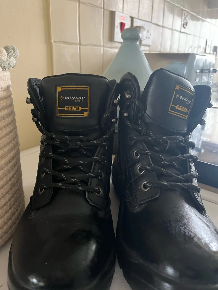 Steel toe safety boots - Image 3