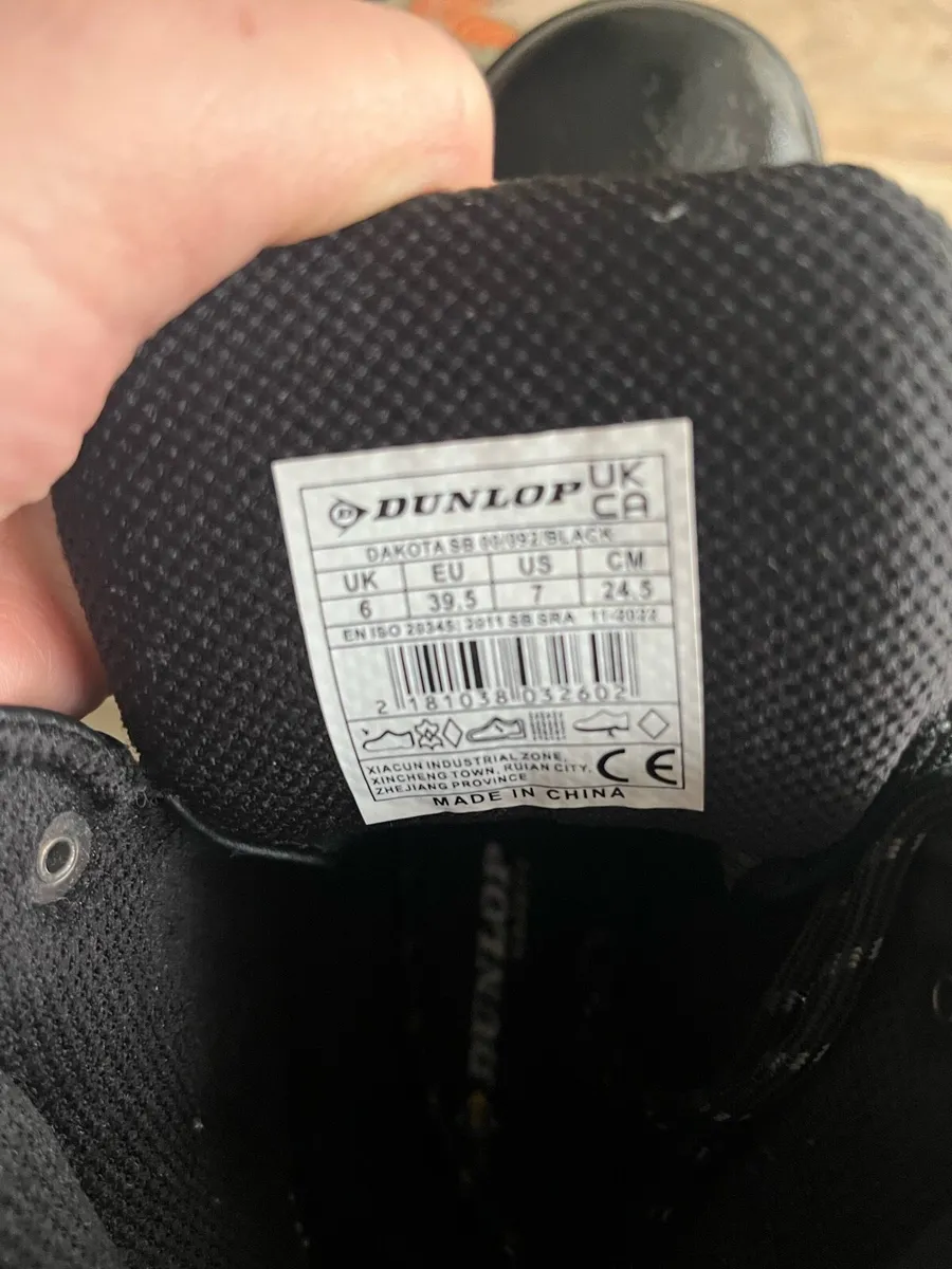 Steel toe safety boots - Image 4