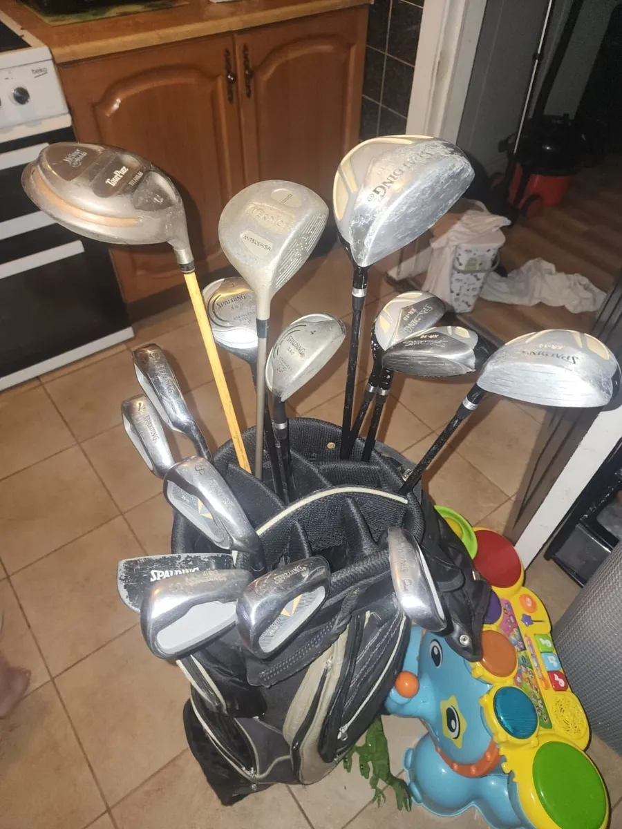 Spalding gold club set - Image 2