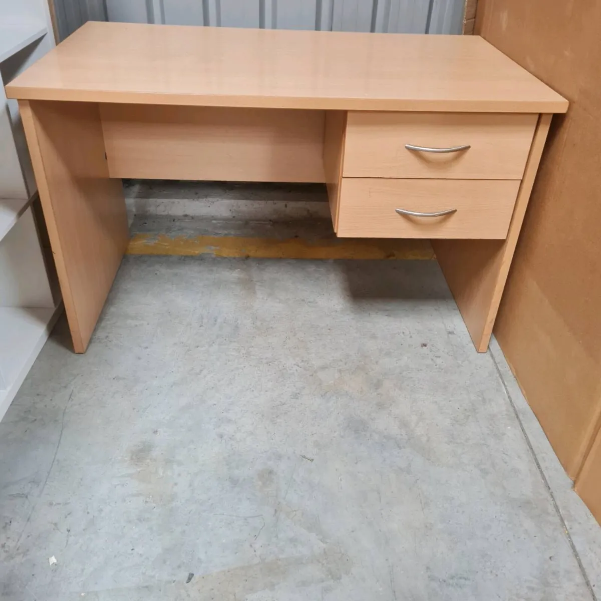 Beech 1200 mm office desks - Image 1