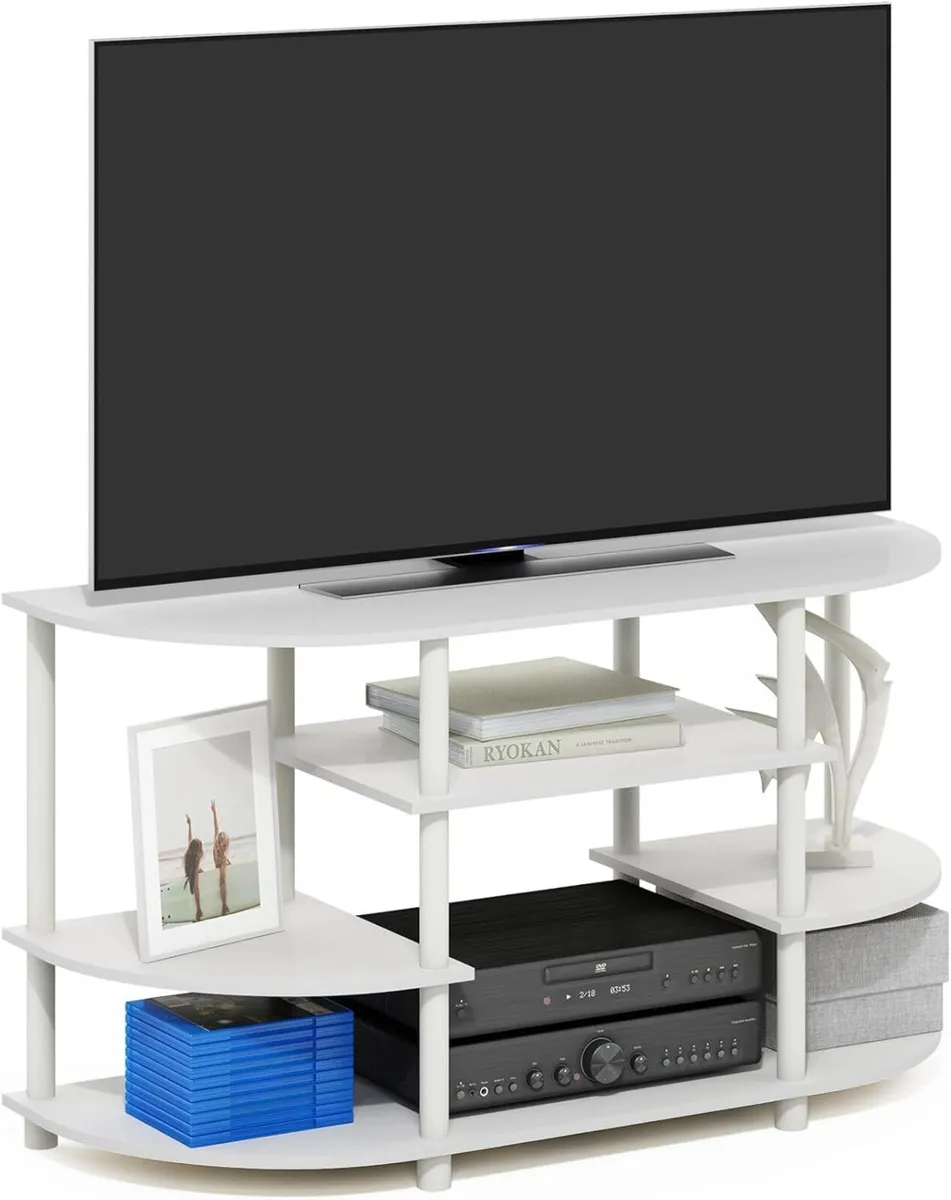 JAYA TV Stand Simple Design Corner Entertainment - Image 1
