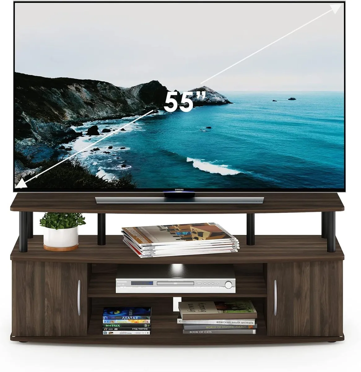 JAYA TV Stand Entertainment Center Console for up - Image 4