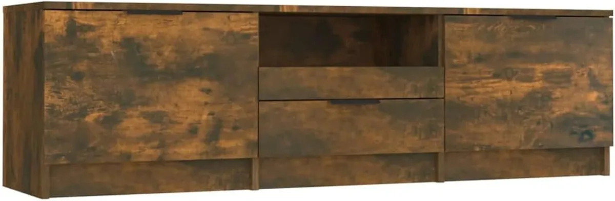 TV Stand Cabinet Modern Unit with Door and - Image 3