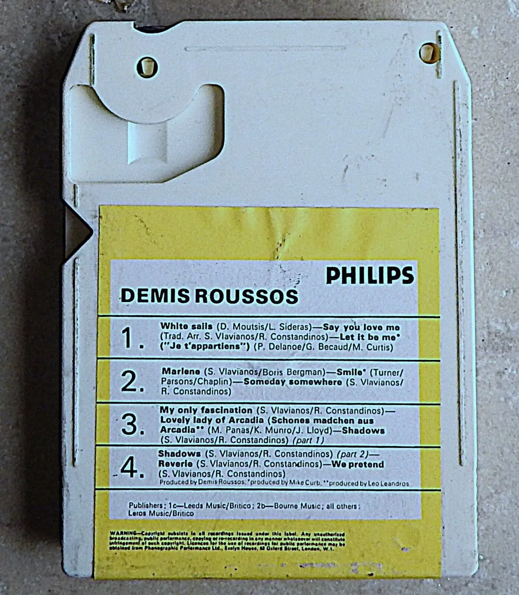 Selection of 4 Vintage 8-Track Cassettes - Image 4