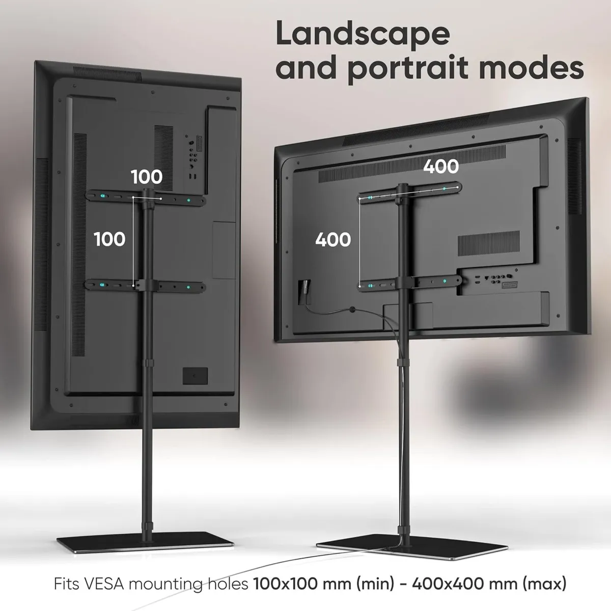 TV Floor Stand for 30-60 Inch TVs Swivel up to 41 - Image 4