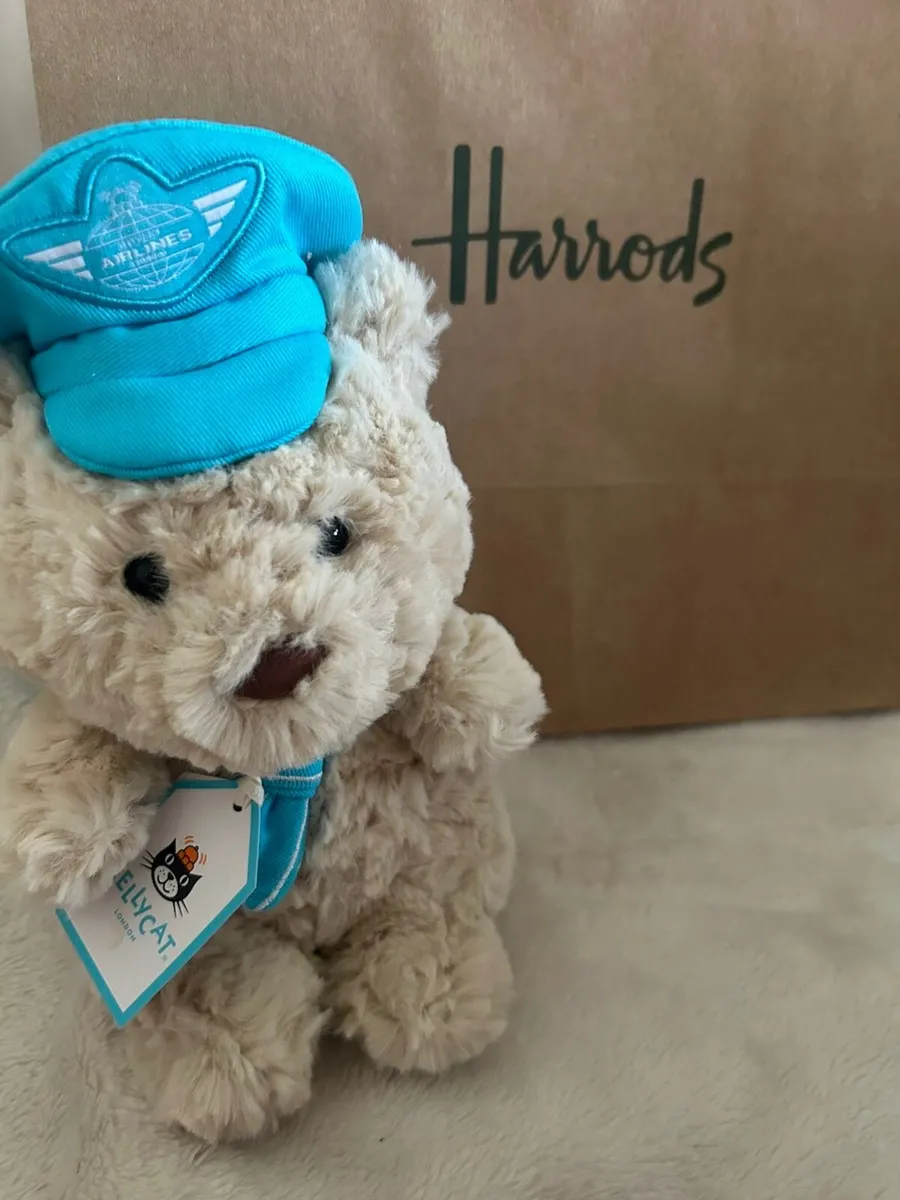 JELLYCAT Bartholomew Junior pilot bear - Image 1