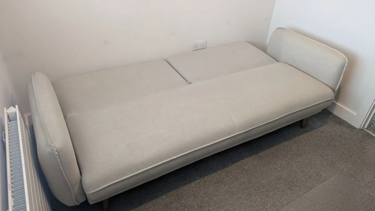 Temple & Webster Chelsea 3 Seater Sofa Bed – Grey - Image 2