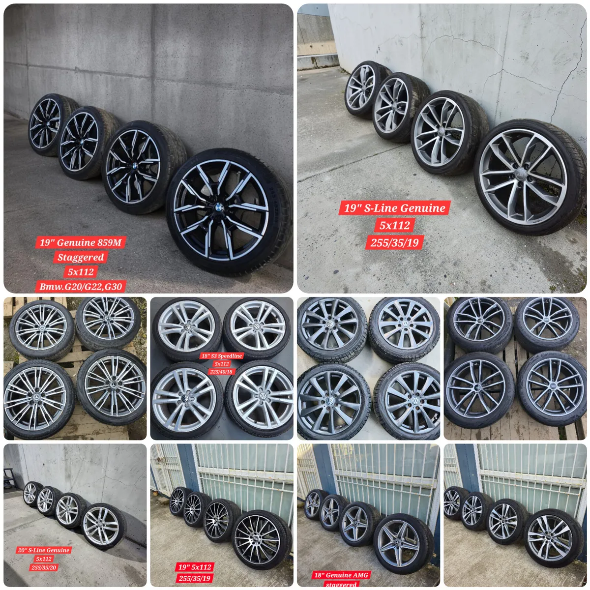 📌 Alloys for Sale 5x112, Bmw,Audi,Mercedes ,VW - Image 1